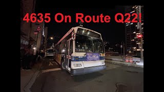 NeoplanDude  MTA Bus Company 2010 Orion VII NG HEV 4635 On Route Q22 To Roxbury Beach [upl. by Yi]