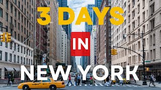 Experience New York in 3 Days MustSee Sights [upl. by Leisam170]