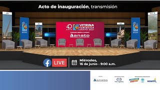 Acto de instalación Vitrina Turística de ANATO 2021 [upl. by Asuncion]