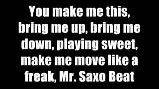 alexandra stan mr saxo beat lyrics [upl. by O'Gowan134]