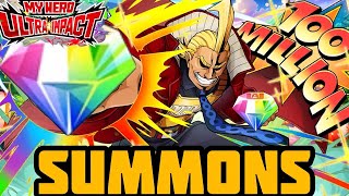 MY HERO ACADEMIA ULTRA IMPACT UR 100 MILLION ALL MIGHT SUMMONS [upl. by Riplex]