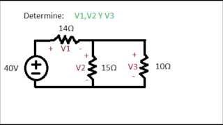 Analisis de circuitos Divisor de voltaje y corrienteEjercicio3 [upl. by Grier]