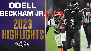 Top Odell Beckham Jr Plays From The 2023 Season  Baltimore Ravens [upl. by Bibbie]