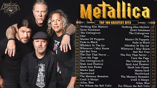 Metallica Greatest Hits  Metallica Songs Playlist Album 2024 [upl. by Ahtael204]