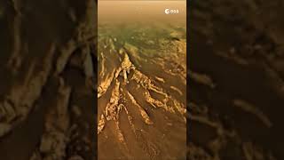 POV Huygens probe landing on Titan [upl. by Atiluj]