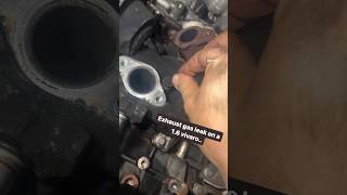 2016 Vauxhall vivaro in with engine light on and exhaust blow found the EGR cooler at fault [upl. by Kciredor]