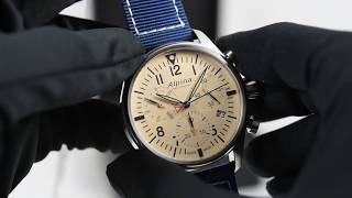 Alpina Startimer Pilot Chronograph AL371BG4S6 [upl. by Beard]