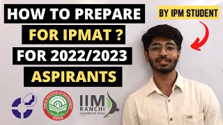 How to prepare for IPMAT 20222023  Which book to use   Honest Answer by IPM student [upl. by Nywg502]