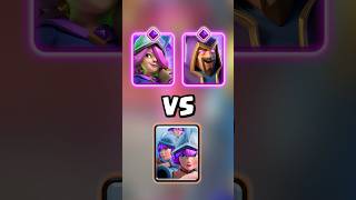 Evolution Musketeer  Evolution Wizard VS Three Musketeers 🔥🚀clashroyale shorts [upl. by Yluj162]