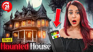 We LIVED in a REAL HAUNTED HOUSE for 24 HOURS 😨 GHOST VIDEOPROOF [upl. by Harias]