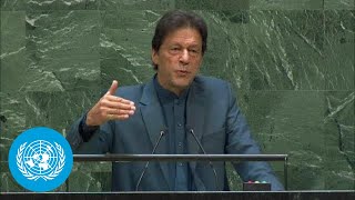 🇵🇰 Pakistan  Prime Minister Addresses General Debate 74th Session [upl. by Rebmyk]