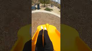 Playground Parkour Slides Money Heist POV shorts pov parkour [upl. by Eedyak998]