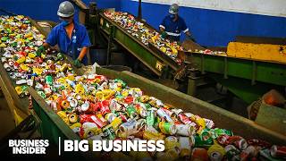 Why The US Loses 800M A Year In Unrecycled Aluminum Cans  Big Business  Business Insider [upl. by Olodort]