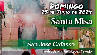 ✅ MISA DE HOY domingo 23 de Junio 2024  Padre Arturo Cornejo [upl. by Ailat]