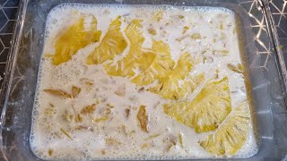 Pineapple souffle recipe  Pineapple dessert recipe  Easy and quick dessert for Ramzan [upl. by Leahcimal]