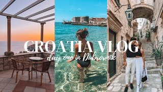 Spend a Day in Dubrovnik Croatia with Us  Summer Travel Vlog [upl. by Lokcin]