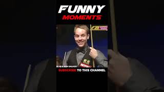 Funny Snooker Moments Compilation OOPS😅 shorts snooker cuesports funny snookerhistory moments [upl. by Benson]