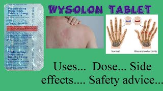 Wysolon tablet use in hindi  prednisolone tablet use in hindi [upl. by Nedda]