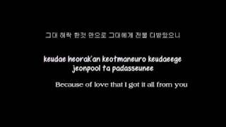 ENG Sung Si Kyung  사랑이겠죠 It Must Be Love ft Kim Jo Han [upl. by Mayyahk]