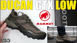 Mammut Ducan Low GTX Review Mammut Hiking Shoes Review [upl. by Merrill957]