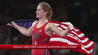 Walnut Creek wrestler Amit Elor wins gold [upl. by Animaj]