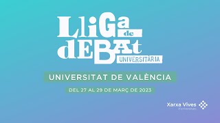 UAB  UdG  Semifinals de Lliga de Debat Universitària 2023 [upl. by Burrton58]