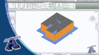 REVIT Aula 920  Paredes e Piso  Autocriativo [upl. by Georgena854]