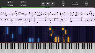 Wellerman Piano MIDI Tutorial MEDIUM Soon May The Wellerman Come [upl. by Fries725]