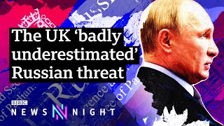 Russia report What does it say and did government really underestimate the threat  BBC Newsnight [upl. by Hugibert715]