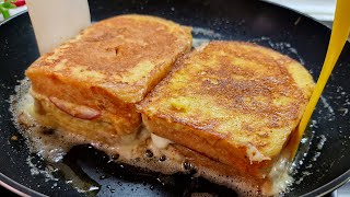 Ich habe noch nie so leckere Toasts gegessen❗ Schnelles Frühstück in 5 Minuten Einfaches Rezept [upl. by Letnohc]