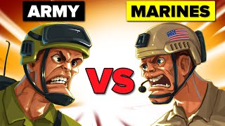 ARMY vs MARINES  Whats the Real Difference [upl. by Robillard]