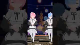 Rem e Ram MMD anime animecharacter [upl. by Drus353]