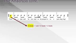 Level 1 Lesson 21 The Anacrusis [upl. by Coulombe]