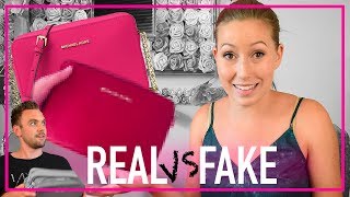 MICHAEL KORS FRÅN WISH  REAL vs FAKE [upl. by Ylevol]