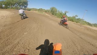 2023 OTHG 4 Motocross  Riverfront MX  45 Novice Moto 1 [upl. by Neelav847]