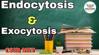 Endocytosis and exocytosis csir netclathrin mediated Endocytosistypes of exocytosis msc gatecsir [upl. by Sweyn523]