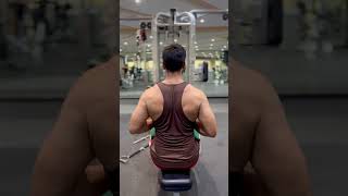 Seated rowing best back exercise try this gym fitness trending youtube yshorts [upl. by Anorahs986]