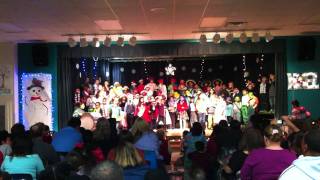 HornsbyDunlap Elementary School First Grade Holiday Musical 2011 [upl. by Ierdna767]