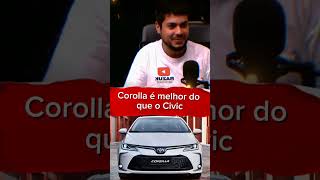 Corolla é melhor que o Civic shorts [upl. by Adnoyek925]