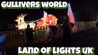 Land of lights Gullivers world warrington uk Christmas 🎄 [upl. by Dahs]