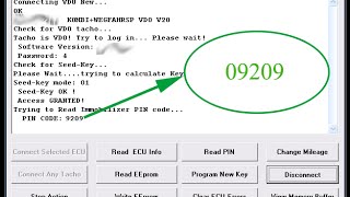 how to find pin code for immobilizer in 60 sec [upl. by Atteugram]