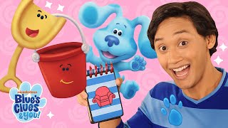 Josh is a Clue 🔍 Skidoo w Shovel amp Pail  Blues Clues amp You [upl. by Nikkie260]