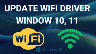 How to Update WiFi Drivers in Windows 10 11 2024 Guide [upl. by Polik]