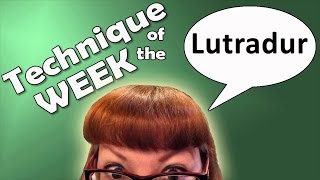 Technique of the Week 8  Lutradur [upl. by Lontson]