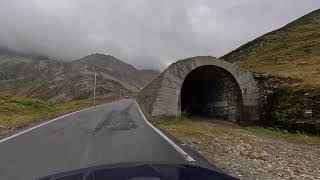 Passo dello Spluga  Splügenpass  Relaxing drive through the Swiss alps [upl. by Jacobo]