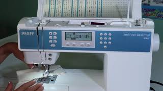 Pfaff Ambition Essential Sewing Machine Highlights [upl. by Ueih]