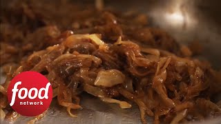 How to Caramelize Onions Like a Pro  Food Network [upl. by Anij]