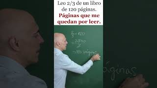 PROBLEMA MATEMÁTICO CON FRACCIONES Matemáticas Básicas [upl. by Kylynn]