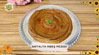 ANTALYA LEZZETLERİNDEN HİBEŞ MEZESİ NASIL YAPILIR keşfet hibeş meze [upl. by Oneladgam]