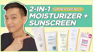 Best MOISTURIZING SUNSCREENS ☀️ 2in1 for SUMMER Filipino  Jan Angelo [upl. by Natala]